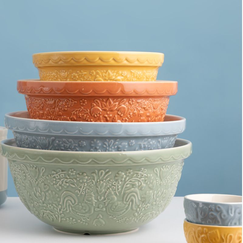 Mason Cash Home to Roost Mixing Bowl 1.1 L Yellow