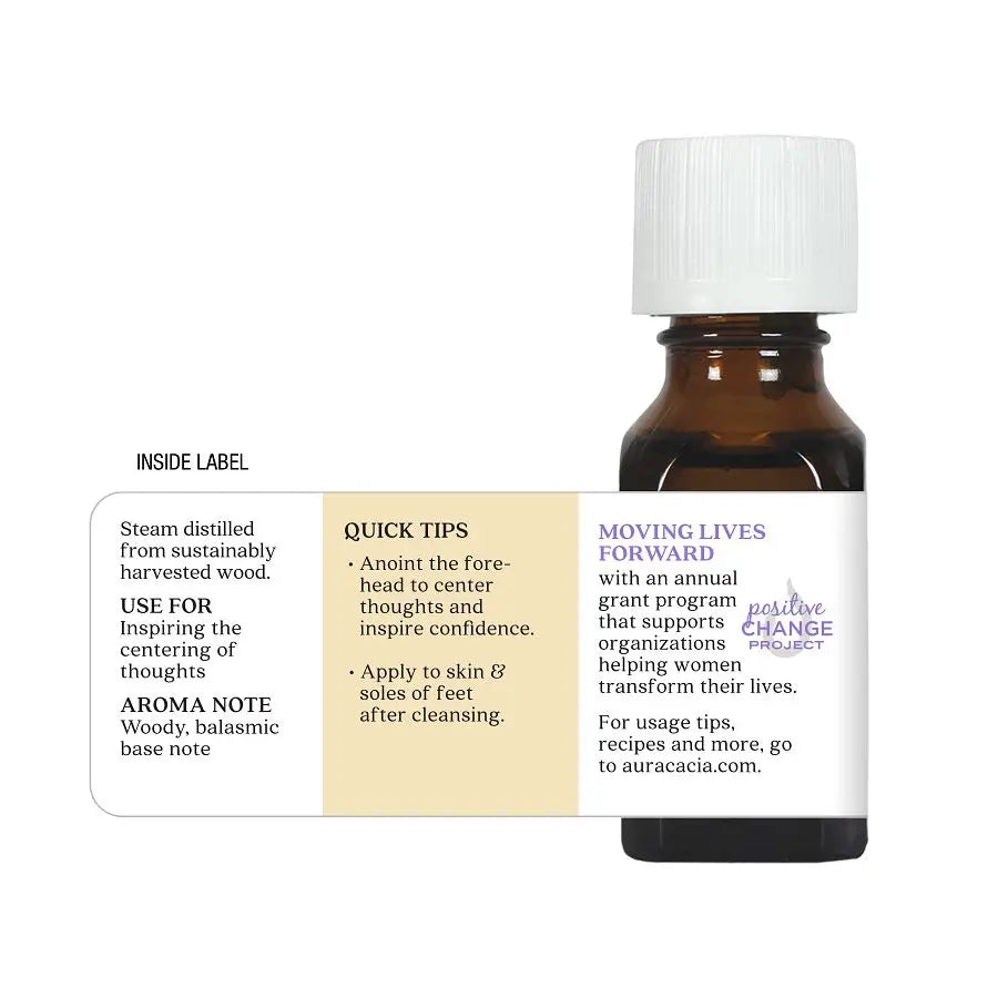 Aura Cacia Sandalwood, in Jojoba Oil