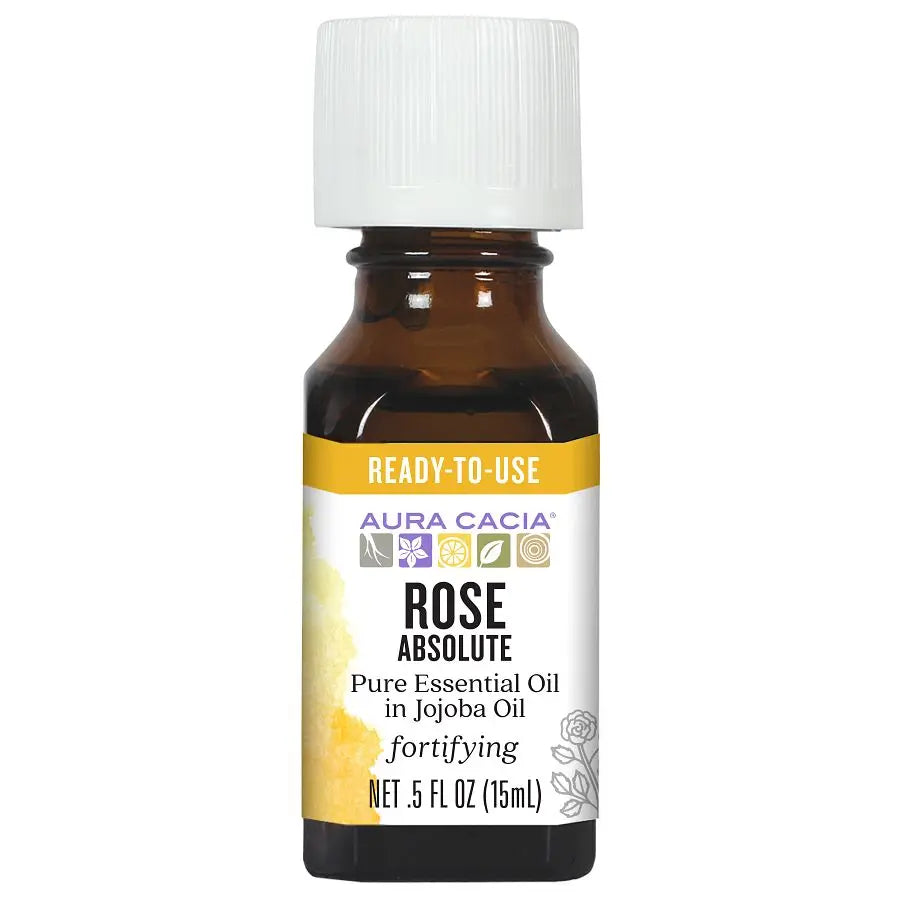 Aura Cacia Rose Absolute, in Jojoba Oil