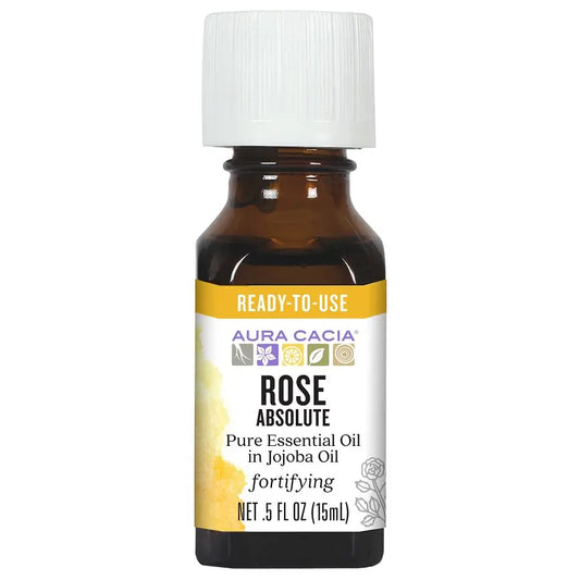 Aura Cacia Rose Absolute, in Jojoba Oil