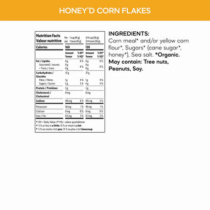 Honey'D Corn Flakes Cereal (Org) (GF)