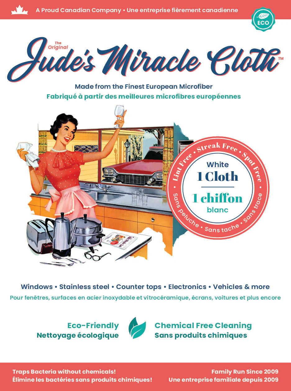 Jude's Miracle Cloth Original White, Single