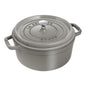 Staub la Cocotte Round Cast Iron, Graphite Grey