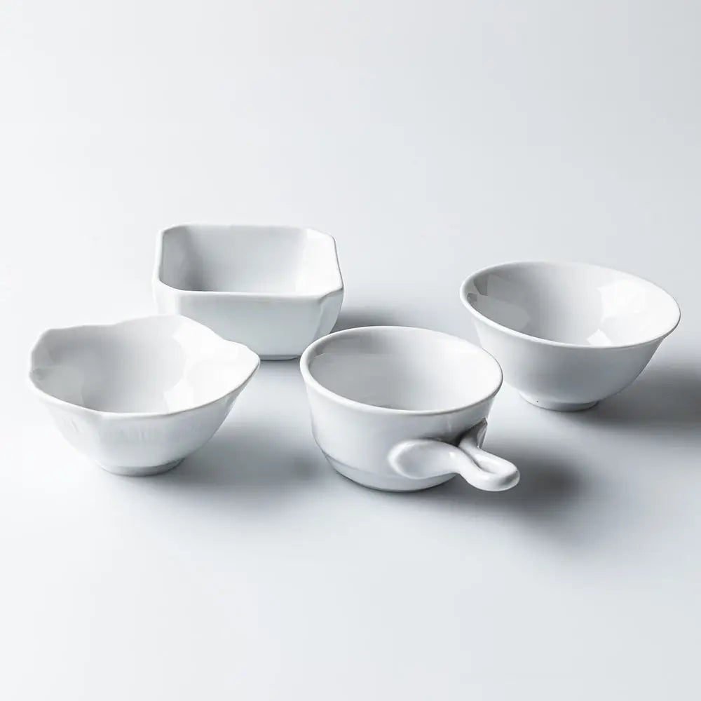 Dip Bowl White, Assorted 70ml