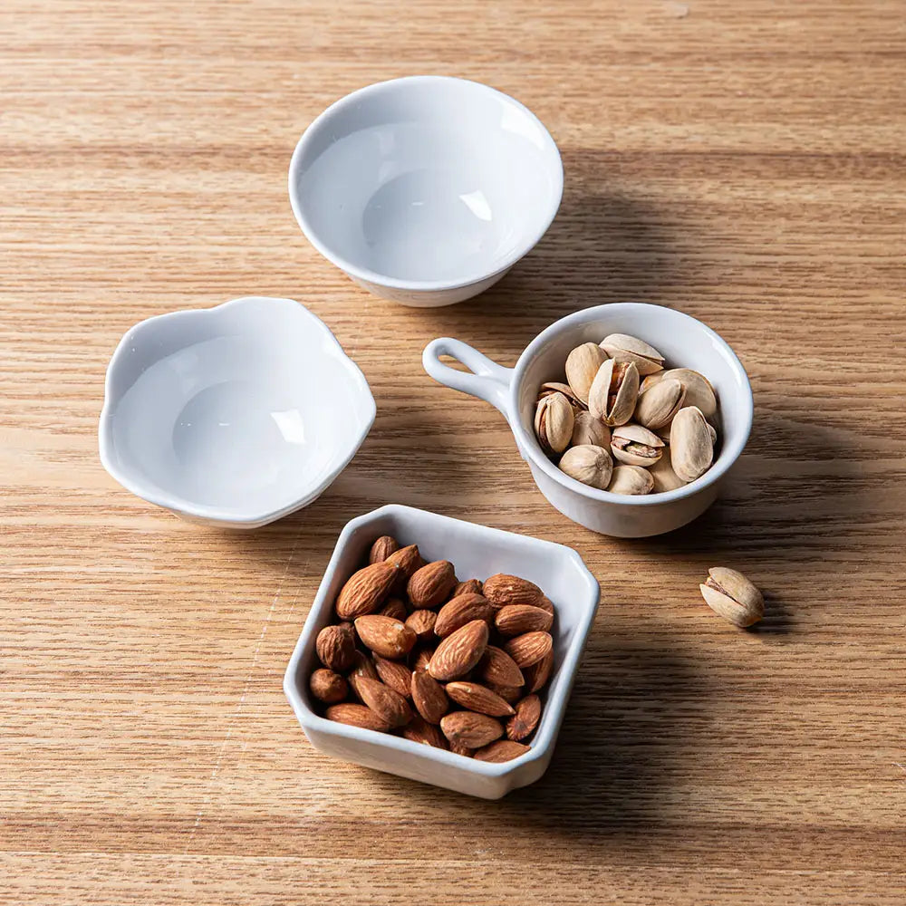 Dip Bowl White, Assorted 70ml