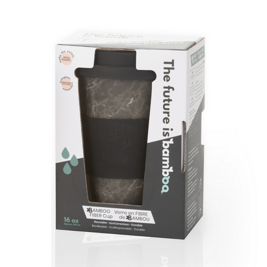 Bamboo Travel Cup - Onyx Marble