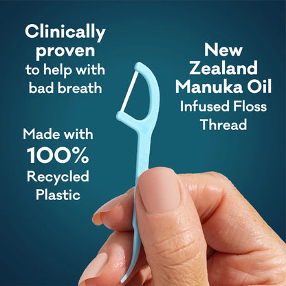Grin Floss Picks - Manuka Oil Infused