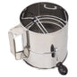 Rotary Flour Sifter, Stainless Steel 8-Cup