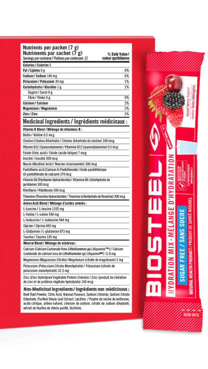 Biosteel Hydration Mix Mixed Berry
