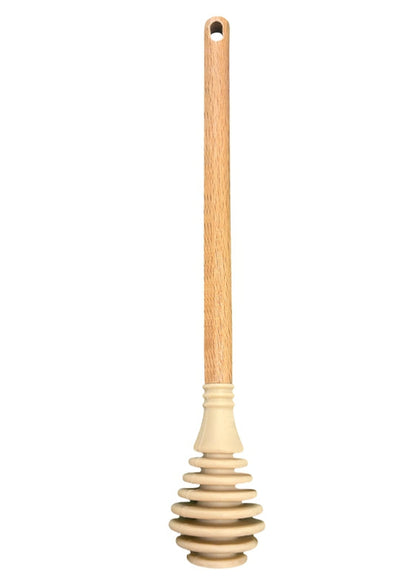 Honey Dipper, Silicone & Beechwood