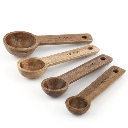 Acacia Wood Measuring Spoons