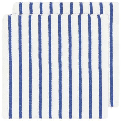 Dishcloth Basketweave Royal Blue 2-pk
