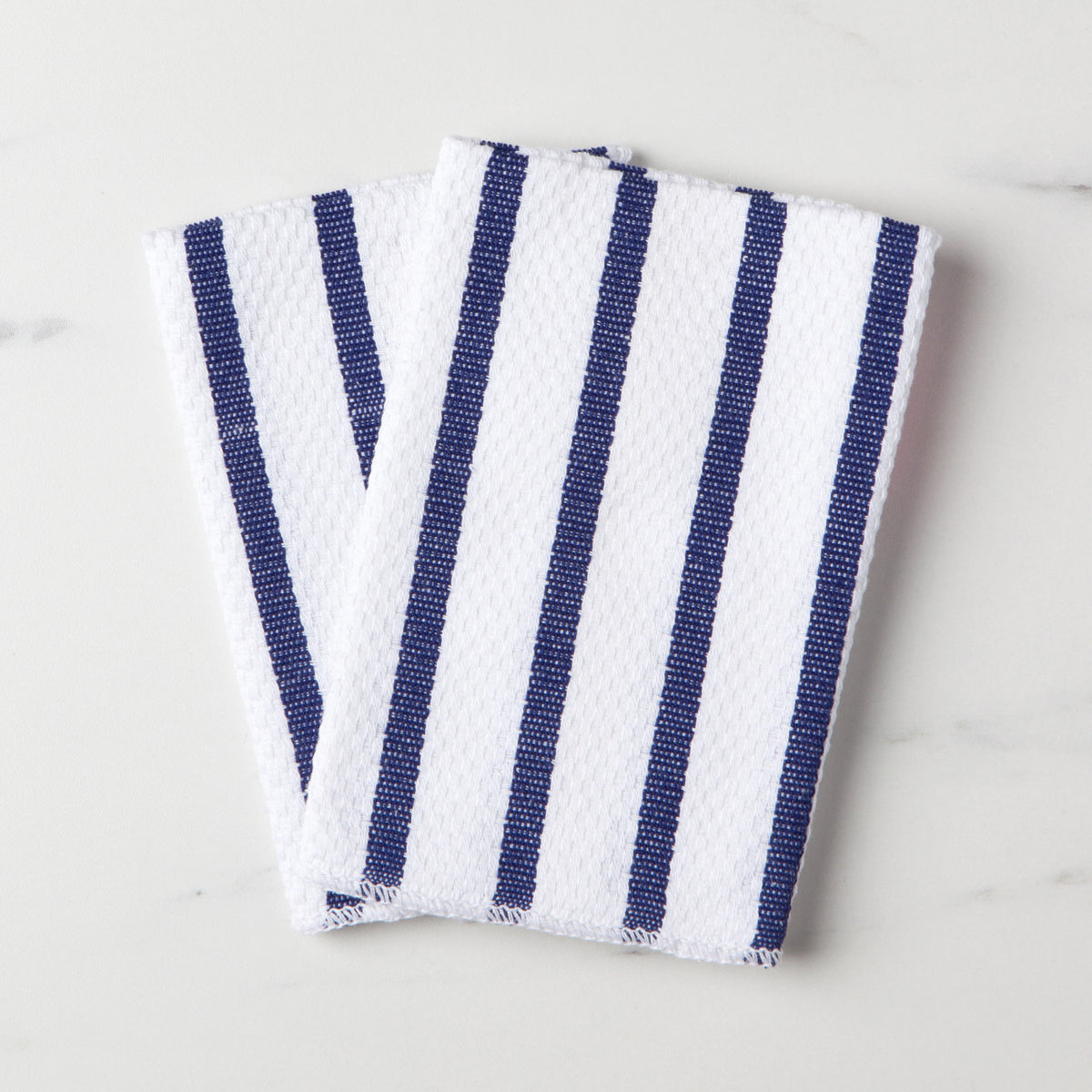 Dishcloth Basketweave Royal Blue 2-pk