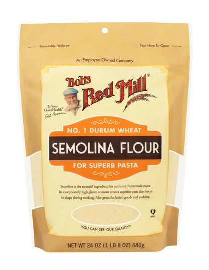 Semolina Flour, No. 1 Durum Wheat
