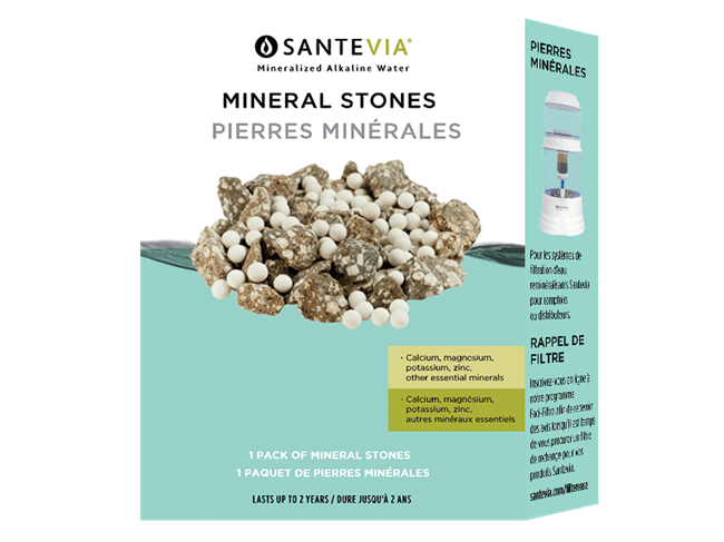 SANTEVIA Water System Mineral Stones