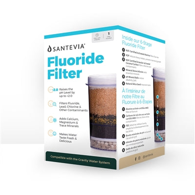 SANTEVIA Water System Main Filter FLUORIDE