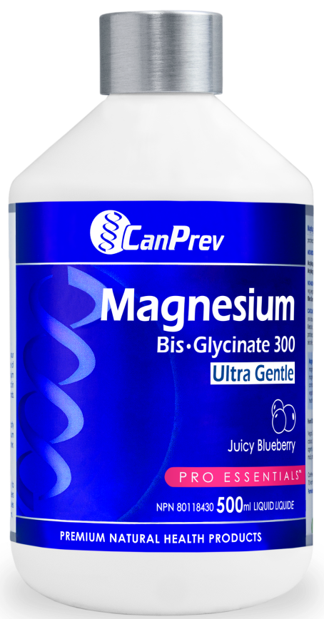 Magnesium Bisglycinate 300mg Liquid - Juicy Blueberry