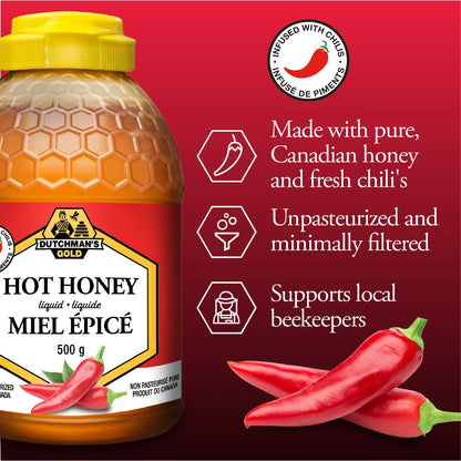 Dutchman's Gold Hot Honey
