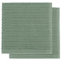 Dishcloth Ripple Elm Green 2-pk