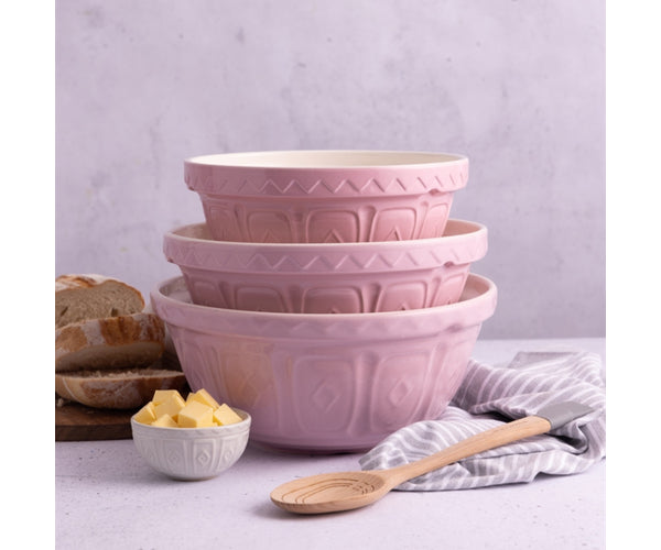 Mason Cash Mixing Bowl 2.7L Powder Pink