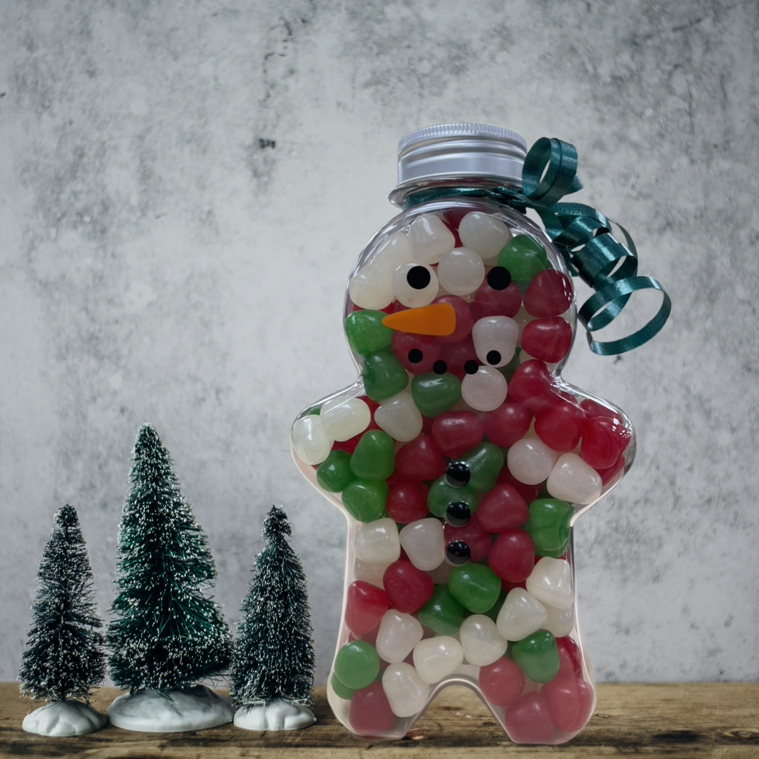 Holly Berry Filled Gingerbread Man, 6"