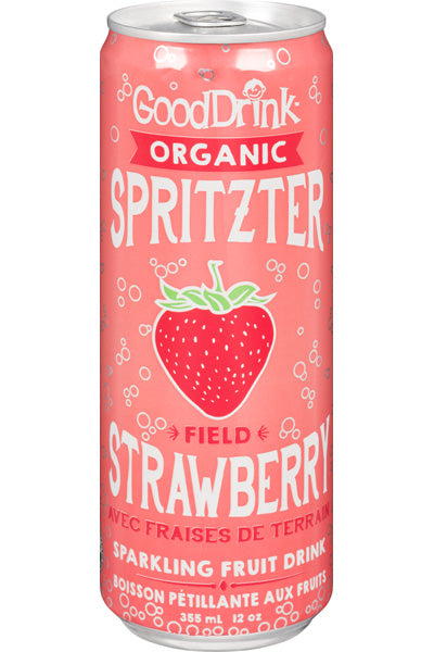 GoodDrink Organic Spritzter Field Strawberry