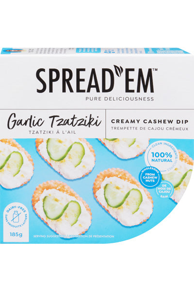 Cashew Dip Garlic Tzatziki (V) *FROZEN*
