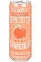 GoodDrink Organic Spritzter Ruby Red Grapefruit