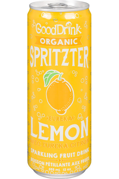 GoodDrink Organic Spritzter Eureka Lemon