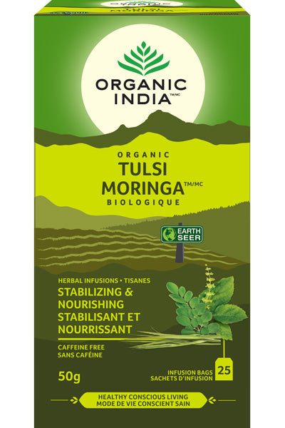 Tulsi Tea, Moringa, Organic