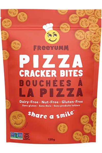 FreeYumm Pizza Cracker Bites (GF) (DF)