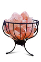 Himalayan Salt Lamp - Prosperity Basket