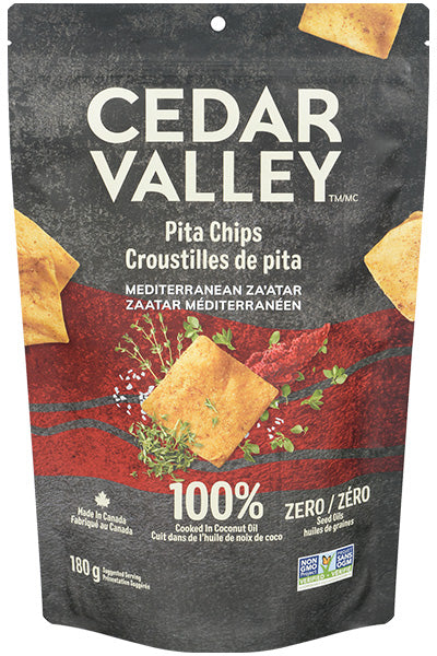 Cedar Valley Pita Chips, Mediterranean Za'atar