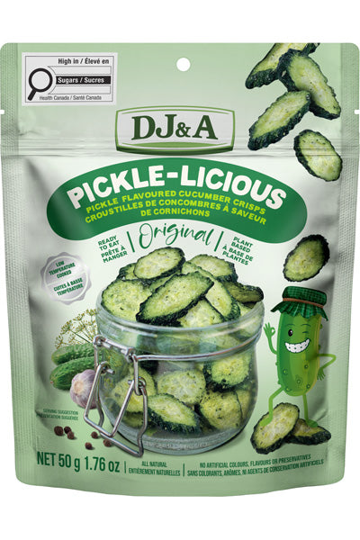Pickle-Licious Pickle Flavoured Cucumber Crisps