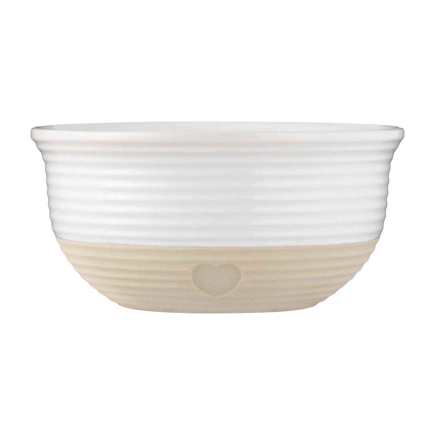 Mason Cash Rustic Charm Mixing Bowl 3.0L Cream & Cane