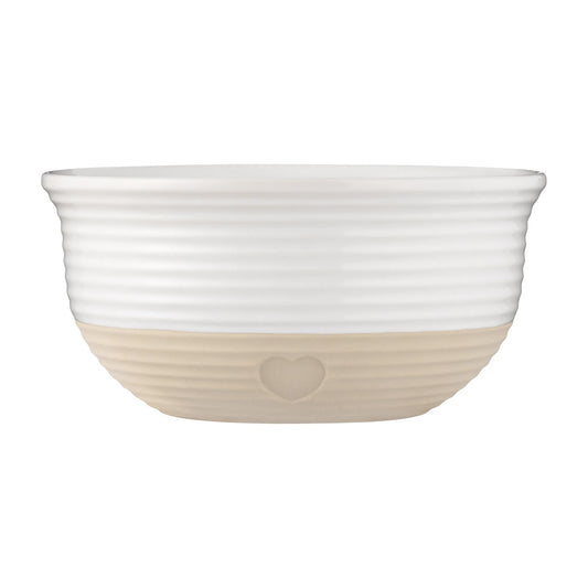 Mason Cash Rustic Charm Mixing Bowl 3.0L Cream & Cane