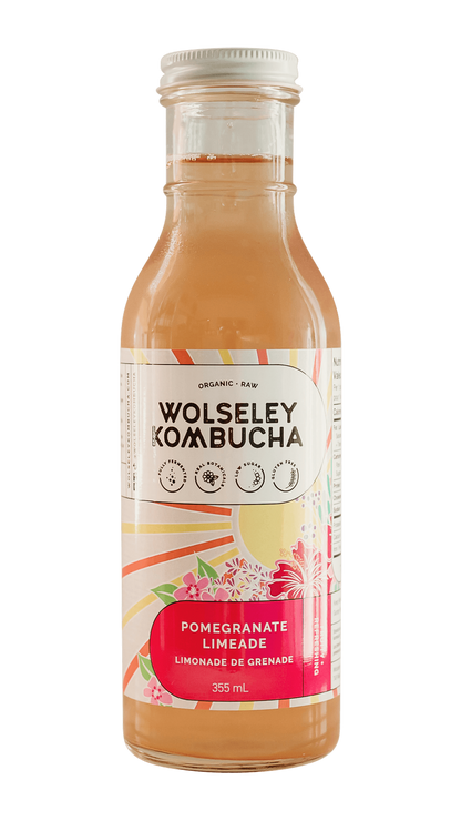 Kombucha - Pomegranate Limeade *REFRIGERATED*
