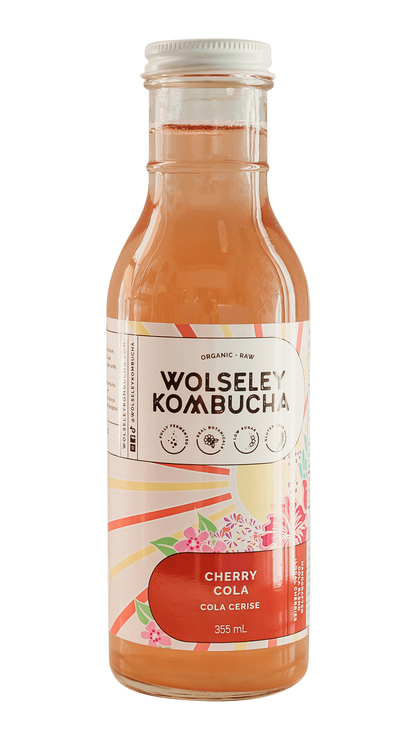 Kombucha - Cherry Cola *REFRIGERATED*