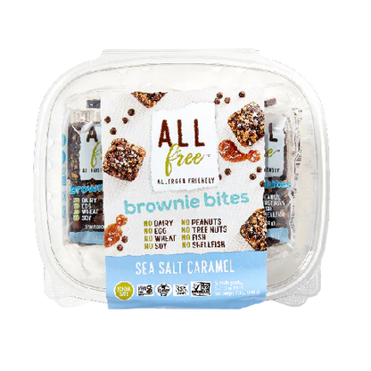 Brownie Bites, Sea Salt Caramel (GF) (V) *FROZEN*