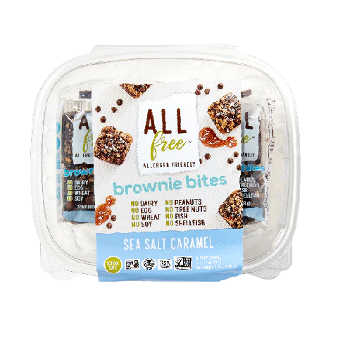 Brownie Bites, Sea Salt Caramel (GF) (V) *FROZEN*
