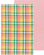 Dishtowel Set Second Spin Plaid Meadow, 2-pk