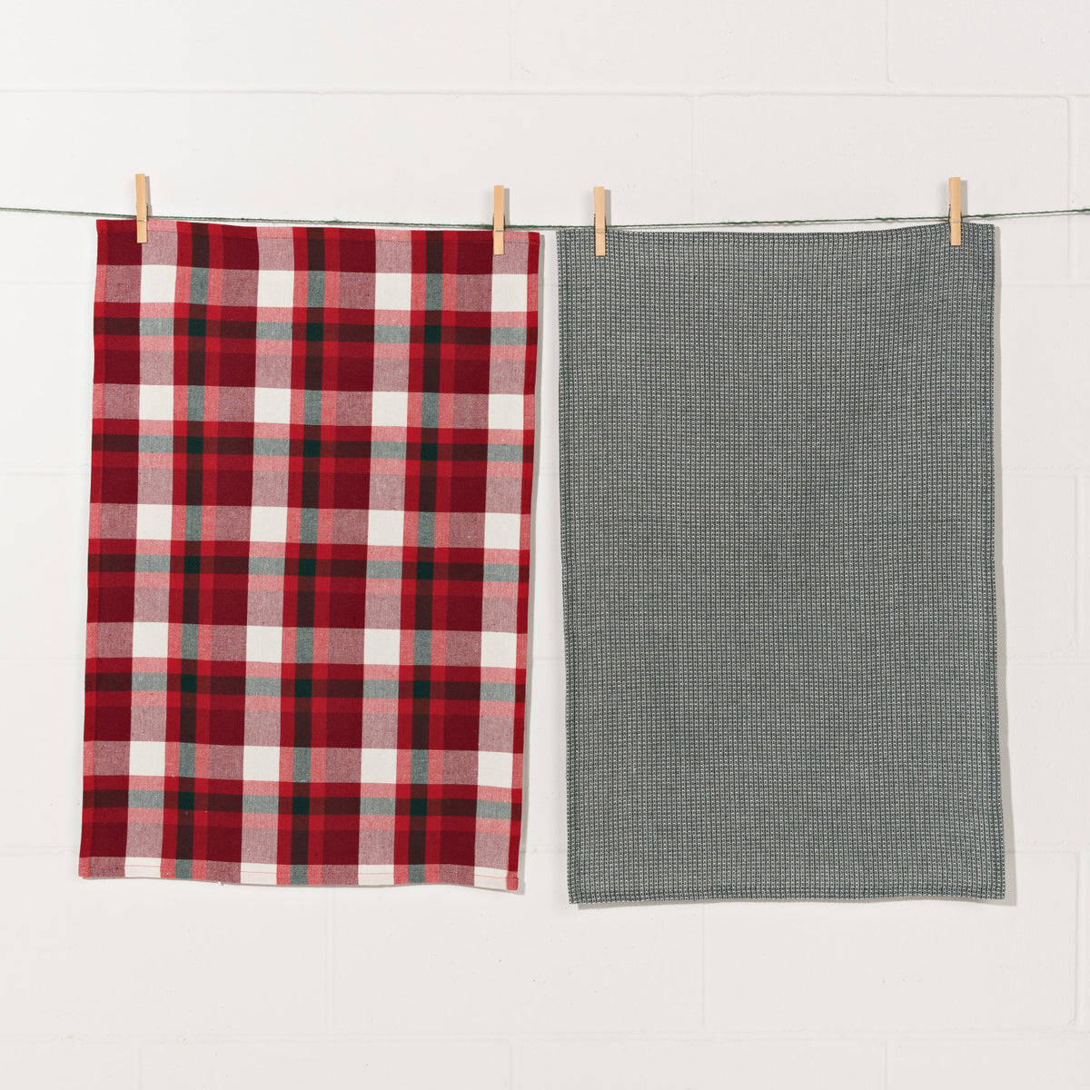 Dishtowel Set Second Spin Tannenbaum, 2-pk