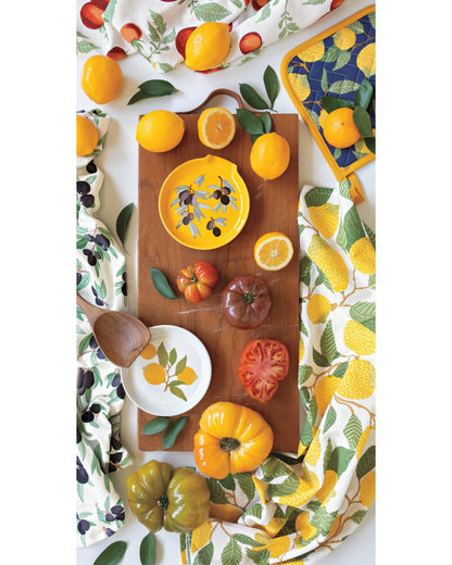 Dishtowel Set Floursack Mediterranean, 3-pk