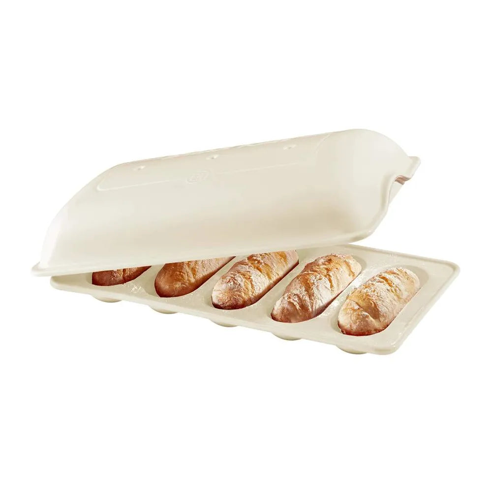 Emile Henry Linen Mini Baguette Baker