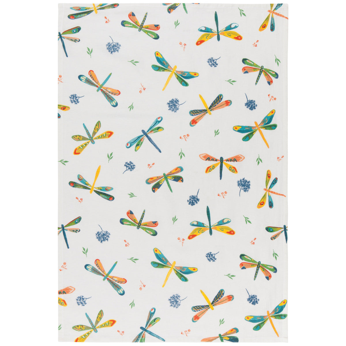Dishtowel Set Floursack Baker's Dragonfly, 3-pk
