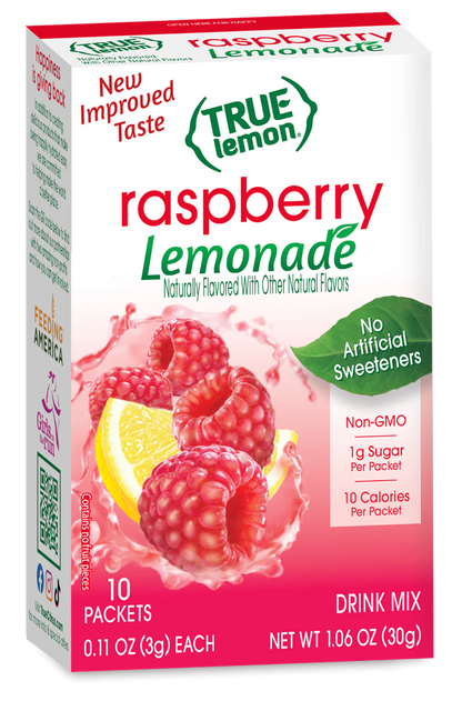 True Lemon Raspberry Lemonade Packets