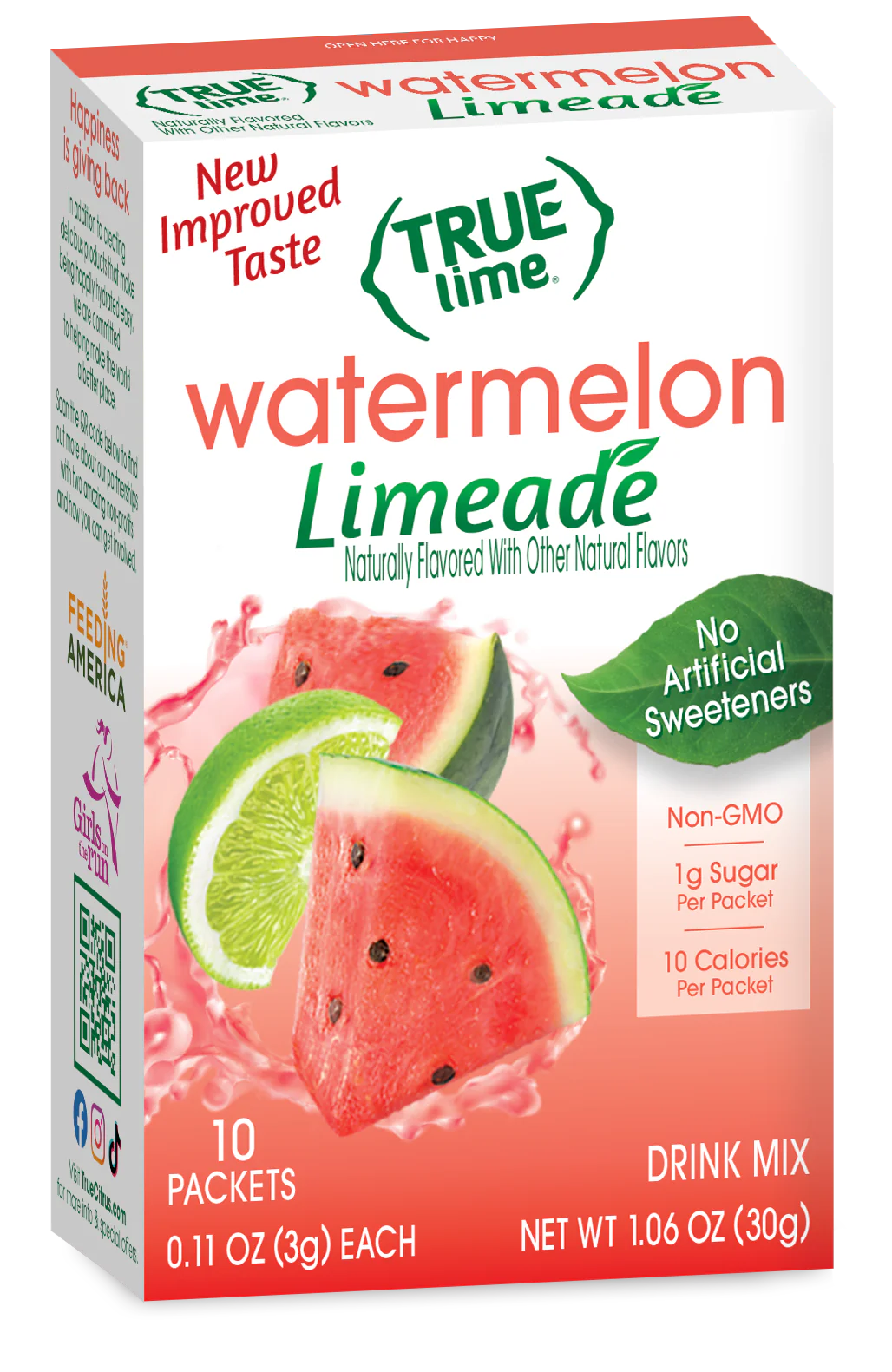True Lime Watermelon Limeade Packets
