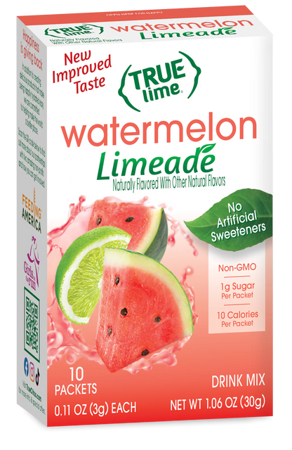 True Lime Watermelon Limeade Packets