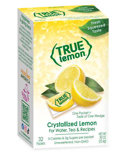True Lemon Crystallized Citrus Packets
