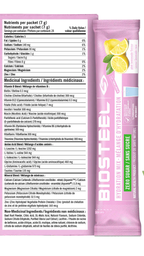 Biosteel Hydration Mix Pink Lemonade